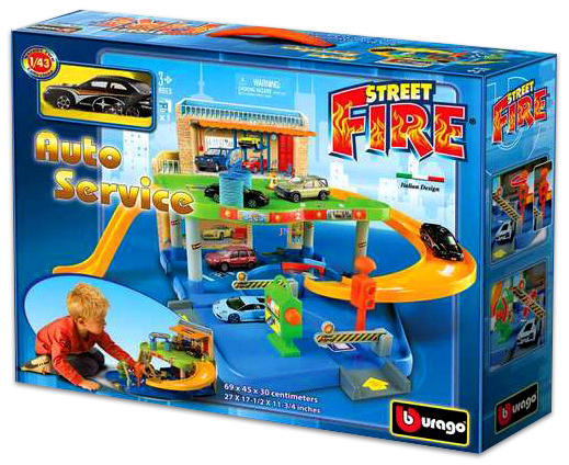 Street Fire autószerviz 1:43