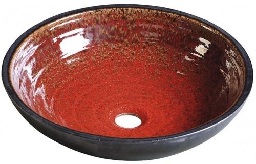 Attila 42,5x14 cm red/kerosene (DK007)