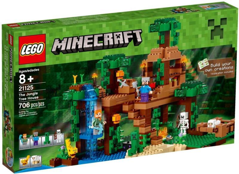 Vásárlás: LEGO® Minecraft® - Lombház a dzsungelben (21125) LEGO árak  összehasonlítása, Minecraft Lombház a dzsungelben 21125 boltok