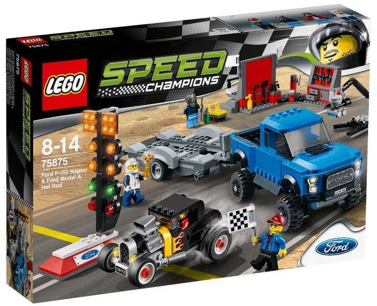 Vásárlás: LEGO® Speed Champions - Ford F-150 Raptor és Ford Model A Hot Rod  (75875) LEGO árak összehasonlítása, Speed Champions Ford F 150 Raptor és  Ford Model A Hot Rod 75875 boltok