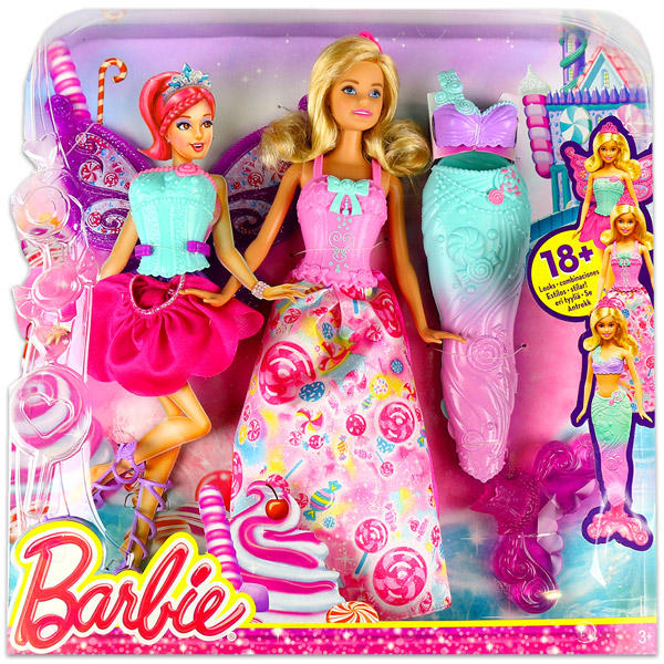 Vásárlás: Mattel Barbie - 3 az 1-ben Fantasy Barbie (DHC39) Barbie baba  árak összehasonlítása, Barbie 3 az 1 ben Fantasy Barbie DHC 39 boltok