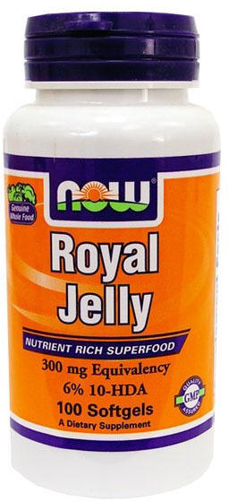 Vásárlás: NOW Royal Jelly 300mg méhpempő kapszula 100 db Táplálékkiegészítő  árak összehasonlítása, Royal Jelly 300 mg méhpempő kapszula 100 db boltok