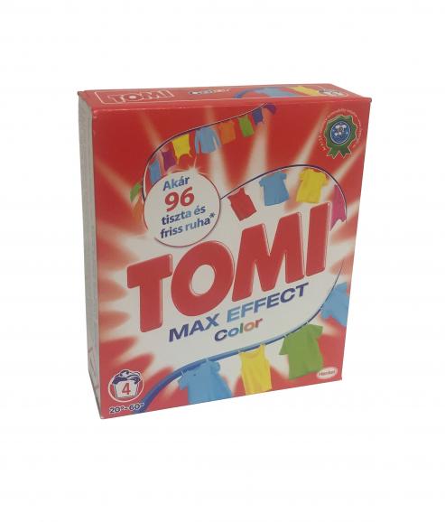 Vásárlás: TOMI Max Effect Color mosópor 280 g Mosószer, mosópor árak  összehasonlítása, MaxEffectColormosópor280g boltok