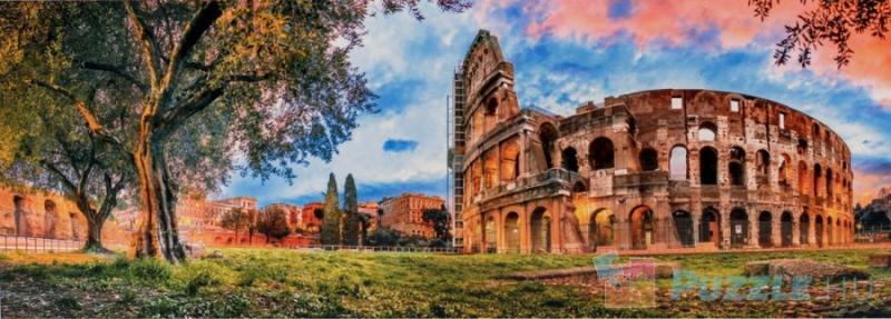 Panoráma puzzle - Colosseum hajnalban 1000 db-os (29030)