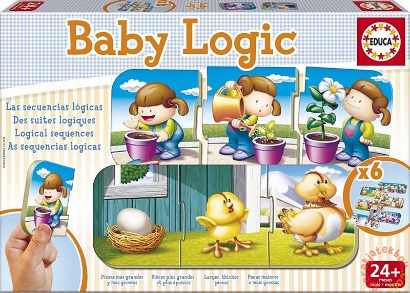 Vásárlás: Educa Baby Logic - Oktató puzzle kicsiknek: Logika 18 db-os  (15860) Puzzle árak összehasonlítása, Baby Logic Oktató puzzle kicsiknek  Logika 18 db os 15860 boltok