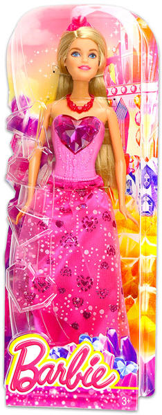 Vásárlás: Mattel Barbie - Hercegnő baba - rózsaszín szívecskés ruhában  (DHM53) Barbie baba árak összehasonlítása, Barbie Hercegnő baba rózsaszín  szívecskés ruhában DHM 53 boltok
