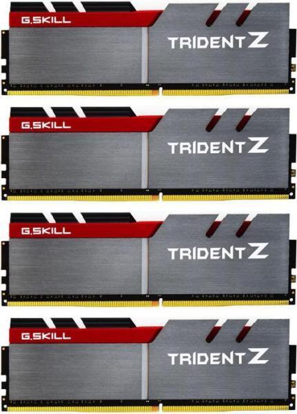 G.SKILL Trident Z 64GB 4x16GB DDR4 3200Mhz F4 3200C14Q 64GTZ