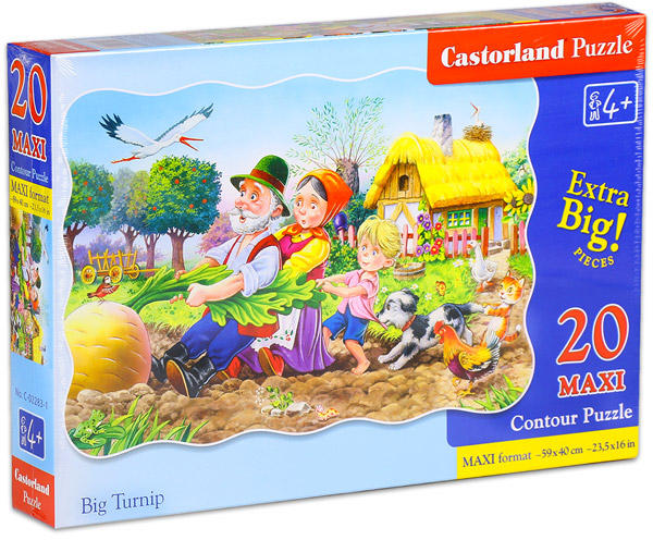 Maxi Puzzle - Répa mese 20 db-os (C-02283)
