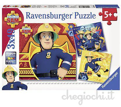 Vásárlás: Ravensburger Sam, a tűzoltó 3x49 db-os (09386) Puzzle árak  összehasonlítása, Sam a tűzoltó 3 x 49 db os 09386 boltok
