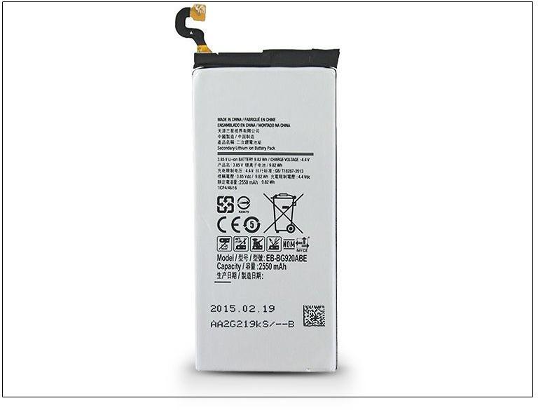 Samsung Li-ion 2550mAh EB-BG920ABE vásárlás, olcsó Samsung Mobiltelefon  akkumulátor árak, akciók