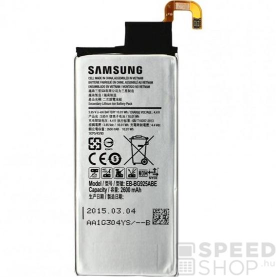 Samsung Li-ion 2600mAh EB-BG925ABE vásárlás, olcsó Samsung Mobiltelefon  akkumulátor árak, akciók