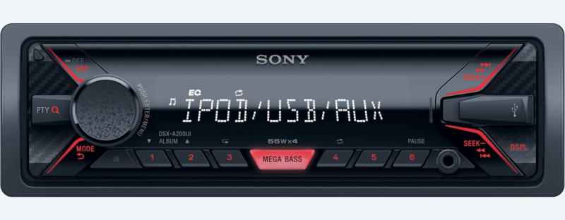 Sony DSX-A200UI autórádió vásárlás, olcsó Sony DSX-A200UI autórádió árak,  akciók