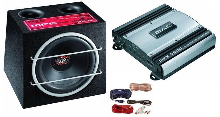 Mac Audio MPE Power Box Bass Pack (Subwoofer auto) - Preturi
