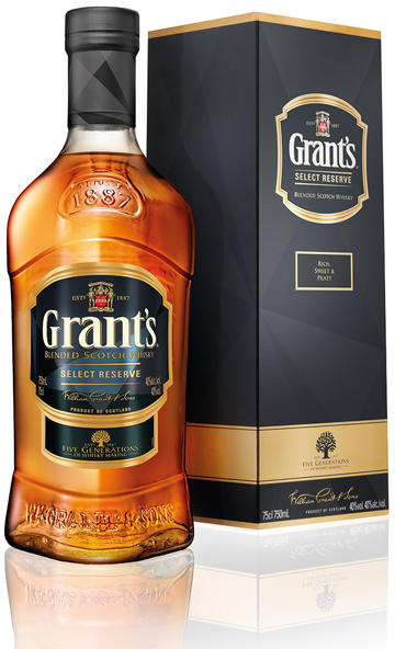Vásárlás: Grant's Select Reserve 0,7 l 40% Whiskey árak összehasonlítása,  Select Reserve 0 7 l 40 boltok