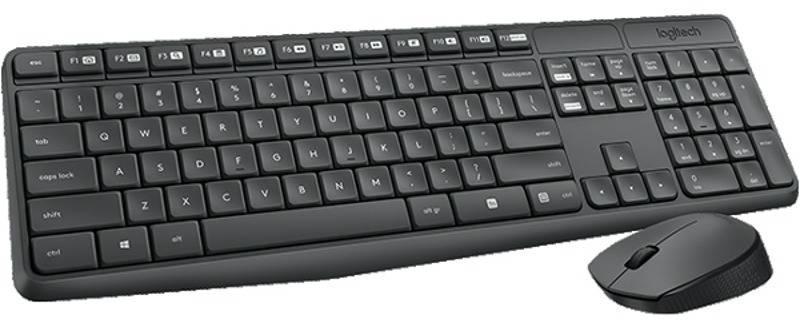 Logitech MK235 BG (920-008024) Клавиатура и мишка комплекти Цени, оферти и  мнения, списък с магазини, евтино Logitech MK235 BG (920-008024)