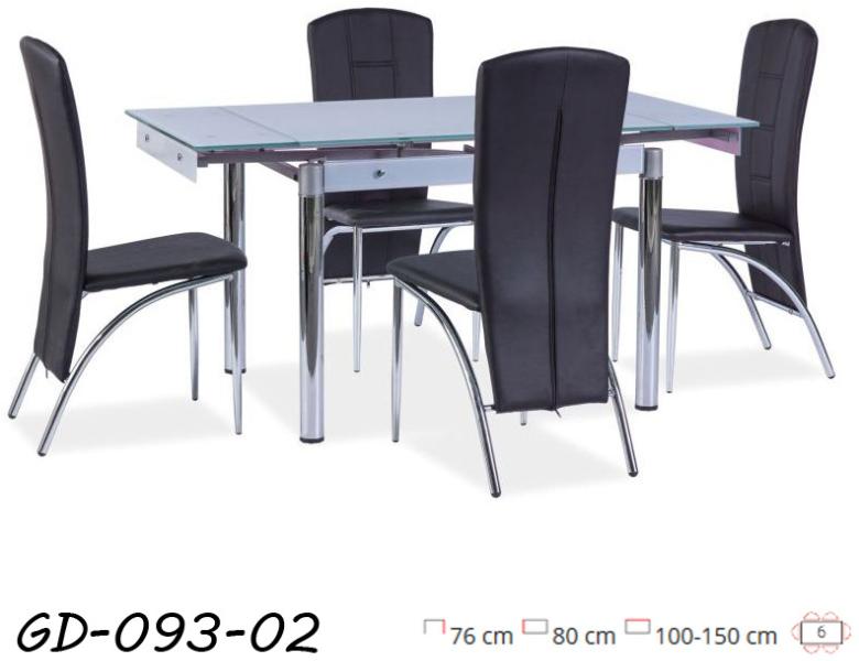 Vásárlás: GD-093 bővíthető étkezőasztal 100/150cm Étkezőasztal árak  összehasonlítása, GD 093 bővíthető étkezőasztal 100 150 cm boltok