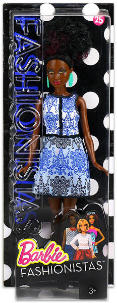Vásárlás: Mattel Barbie - Fashionistas divatos babák - Kék mintás ruhában  Barbie baba árak összehasonlítása, Barbie Fashionistas divatos babák Kék  mintás ruhában boltok