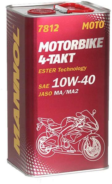Vásárlás: MANNOL 7812 Motorbike 4-takt 10W-40 4 l Motorolaj árak  összehasonlítása, 7812 Motorbike 4 takt 10 W 40 4 l boltok