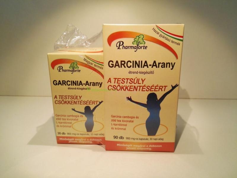 Vásárlás: Pharmaforte Garcinia-Arany kapszula 120 db Táplálékkiegészítő  árak összehasonlítása, Garcinia Arany kapszula 120 db boltok