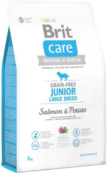Care Grain-Free Junior Large Breed Salmon & Potato 3 kg