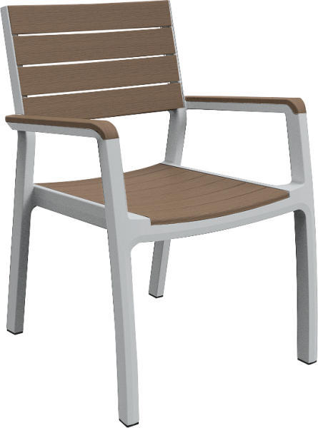 Allibert Harmony Armchair karfás műanyag kerti szék (224478/236052)