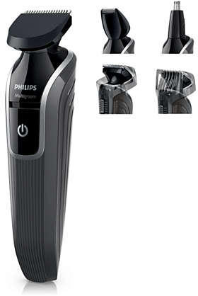 Philips Multigroom Series 3000 QG3327/15 Тримери за тяло Цени, оферти и  мнения, списък с магазини, евтино Philips Multigroom Series 3000 QG3327/15