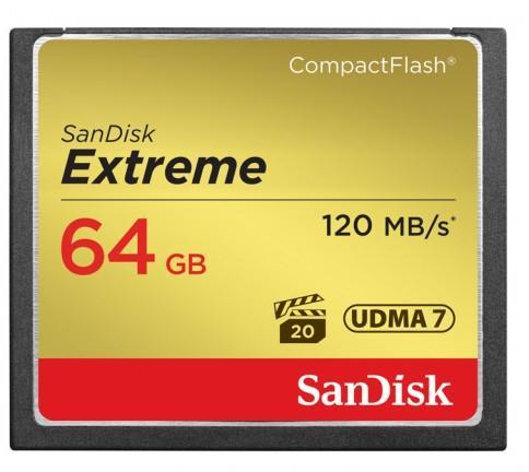 Vásárlás: SanDisk Extreme CompactFlash 64GB UDMA 7 SDCFXSB-064G-G46  (124094), eladó Memóriakártya, olcsó memory card árak