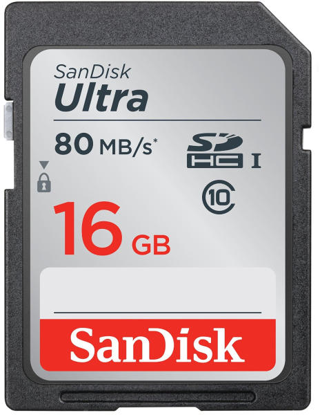 SanDisk SDHC Ultra 16GB C10/UHS-I SDSDUNC-016G-GN6IN/139766 (Card memorie)  - Preturi