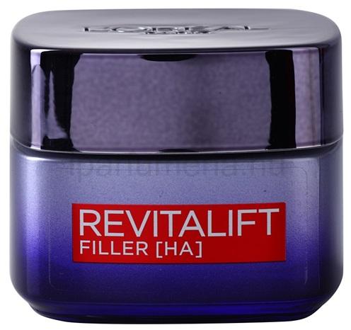 Vásárlás: L'Oréal Revitalift Filler [HA] éjszakai krém öregedés ellen 50 ml  Arckrém árak összehasonlítása, Revitalift Filler HA éjszakai krém öregedés  ellen 50 ml boltok