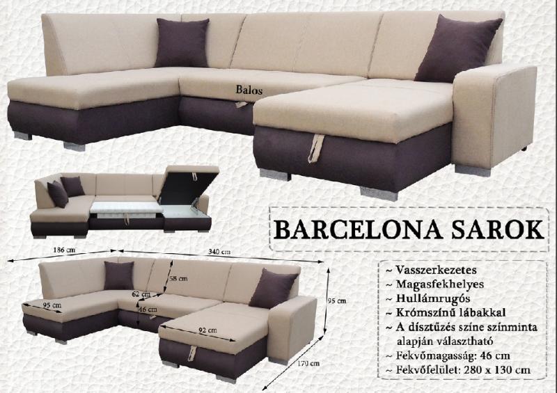 Vásárlás: barcelona u alakú sarokülŠsarokgarnitúra árak ...