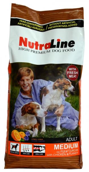 NutraLine Adult Medium 12,5kg (Hrana pentru caini) - Preturi