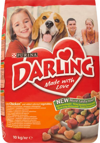 Darling Adult Dry Chicken & Vegetables 3 kg Храна за кучета Цени, оферти и  мнения, списък с магазини, евтино Darling Adult Dry Chicken & Vegetables 3  kg