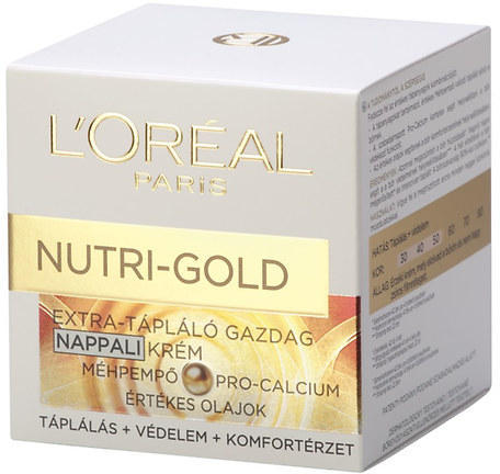 Vásárlás: L'Oréal Nutri-Gold extra tápláló nappali krém 50 ml Arckrém árak  összehasonlítása, Nutri Gold extra tápláló nappali krém 50 ml boltok