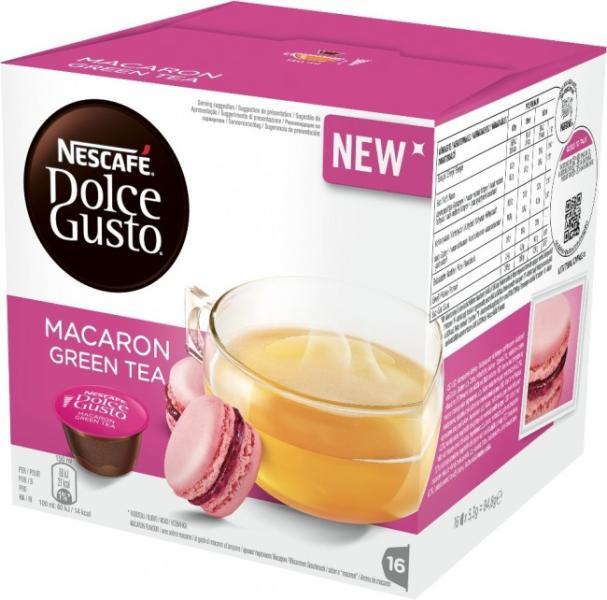 Vásárlás: NESCAFÉ Dolce Gusto Macaron Green Tea (16) Kávégép kapszula,  kávépárna árak összehasonlítása, Dolce Gusto Macaron Green Tea 16 boltok