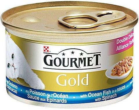 Gold Ocean fish & spinach 85 g