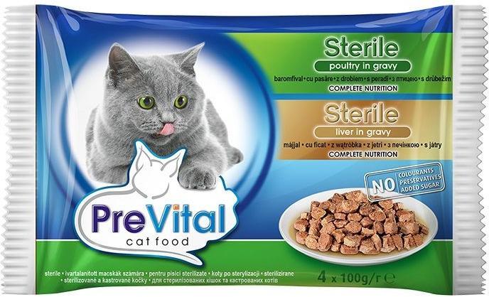 Sterile poultry & liver 4x100 g