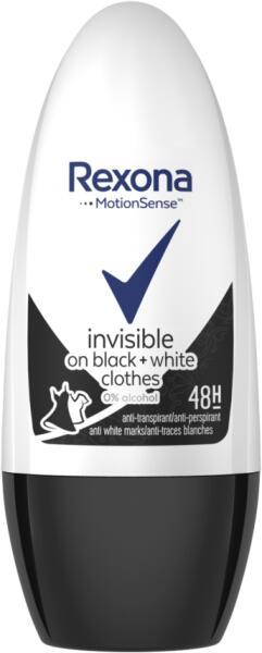 Invisible Black + White 48h roll-on 50 ml