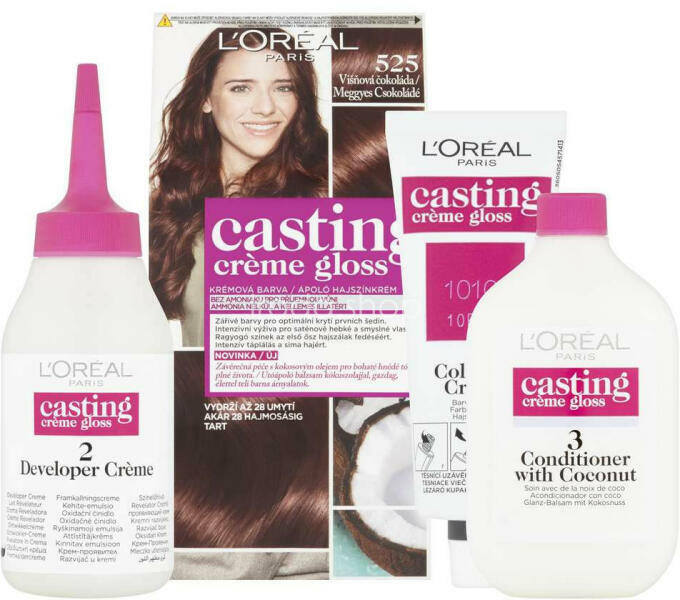 Vásárlás: L'Oréal Casting Crème Gloss 525 Meggyes Csokoládé Hajfesték,  hajszínező árak összehasonlítása, CastingCrèmeGloss525MeggyesCsokoládé  boltok