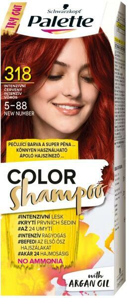 Vásárlás: Schwarzkopf Palette Color Shampoo 318 Intenzív Vörös Hajfesték,  hajszínező árak összehasonlítása, PaletteColorShampoo318IntenzívVörös boltok