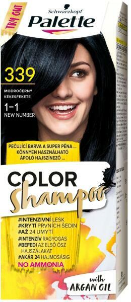 Palette Color Shampoo 339 Kékesfekete