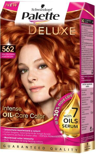 Palette Deluxe Ragyogó Réz 7-77/562