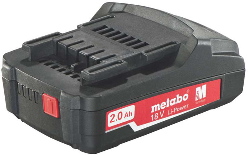 Metabo 18V 2.0Ah Li-Power (625596000) Акумулатори за инструменти Цени,  оферти и мнения, списък с магазини, евтино Metabo 18V 2.0Ah Li-Power  (625596000)