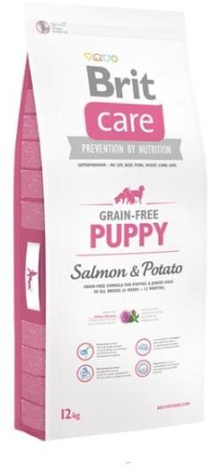 Vásárlás: Brit Care Grain-Free Puppy Salmon & Potato 12 kg Kutyatáp árak  összehasonlítása, Care Grain Free Puppy Salmon Potato 12 kg boltok