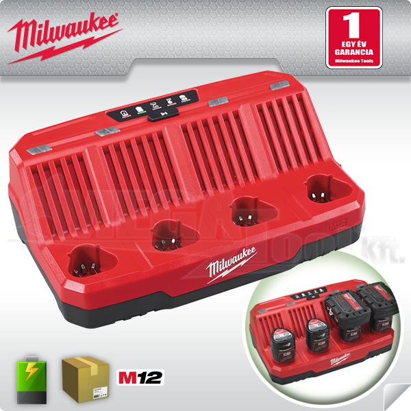 Vásárlás: Milwaukee M12 C4 12V (4932430554) Szerszám töltő árak  összehasonlítása, M 12 C 4 12 V 4932430554 boltok