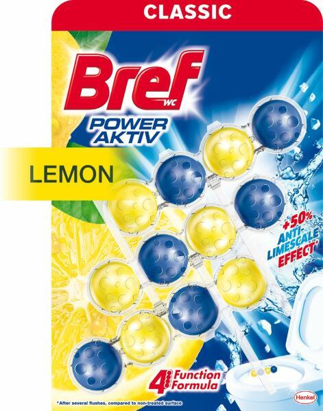 Power Aktiv Lemon WC-frissítő 3x50 g