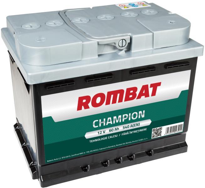 ROMBAT Champion 60Ah 540A (Acumulator auto) - Preturi
