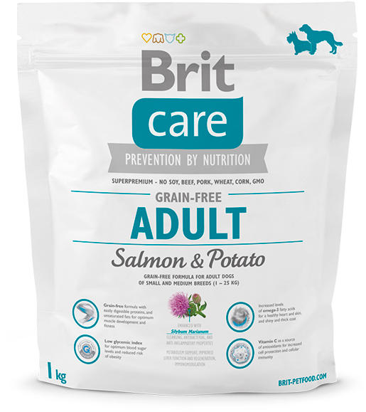Care Grain-Free Adult Salmon & Potato 1 kg