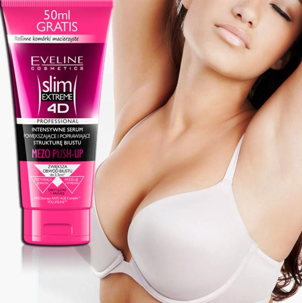 Vásárlás Eveline Cosmetics Slim Extreme 4d Mezo Push Up Intenzív Mellnövelő Szérum 200 Ml