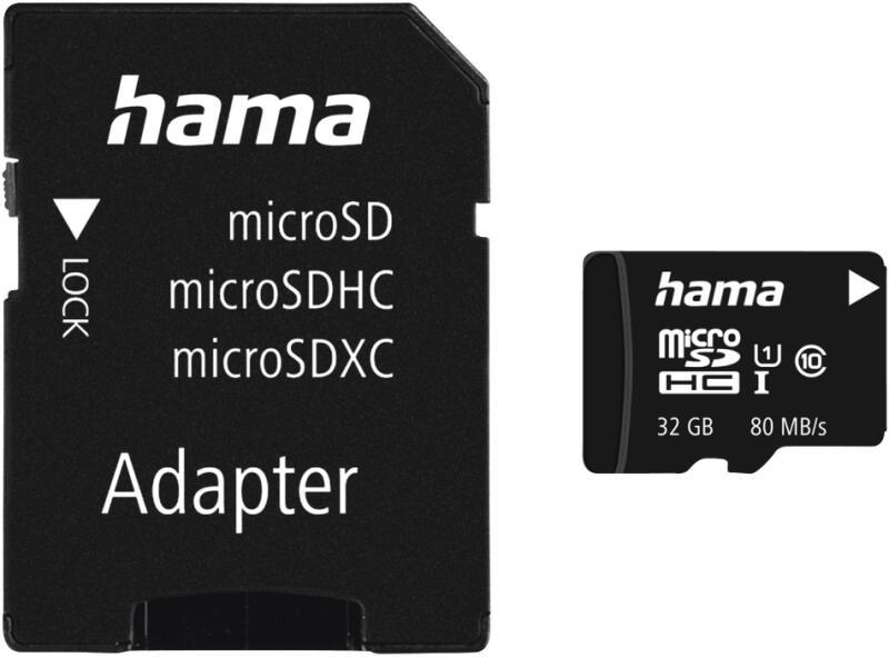 Hama microSDHC 32GB C10/UHS-I 124139 (Card memorie) - Preturi