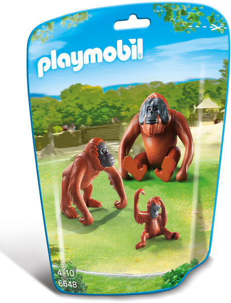 Playmobil Familie de Urangutani (PM6648) (Playmobil) - Preturi